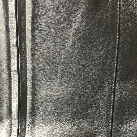2 for $40 - Vintage East 5th women’s genuine leather jacket, black, size M - Picture 5 of 12
